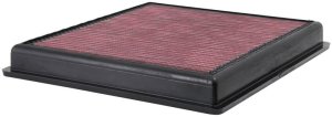 Cadillac XTS Air Filter - K&N Engineering - High-Flow Drop-In, Oiled Cotton, Washable/Reusable - `13-`18